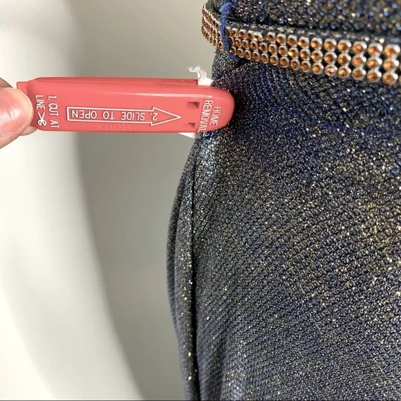 Mac Duggal mermaid gown ball gown prom homecoming formal maxi 4 iridescent - Picture 7 of 14